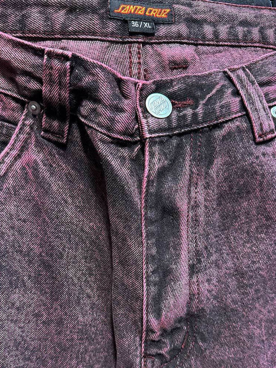 Παντελόνι σε Baggy Γραμμή Dark Cherry