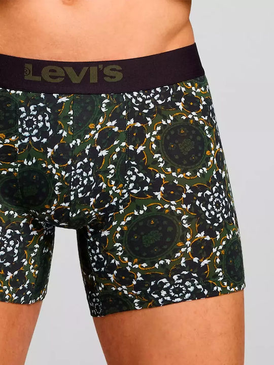 Vintage Herren Boxershorts Schwarz 2Packung