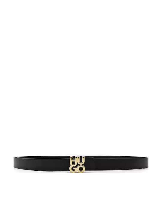 Leather Women's Black Belt
