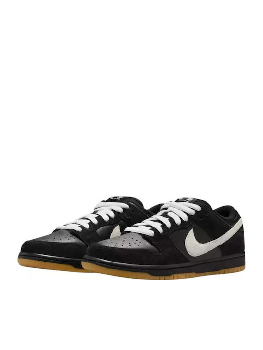 Dunk Low Ανδρικά Sneakers Black White Gum