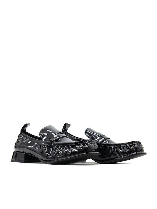 Kiora Γυναικεία Loafers σε Μαύρο Χρώμα