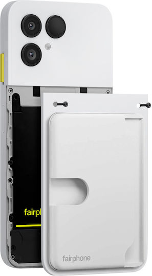 Fairphone Card Holder Fairphone 6 Modular In Plastic 3 Cards White
