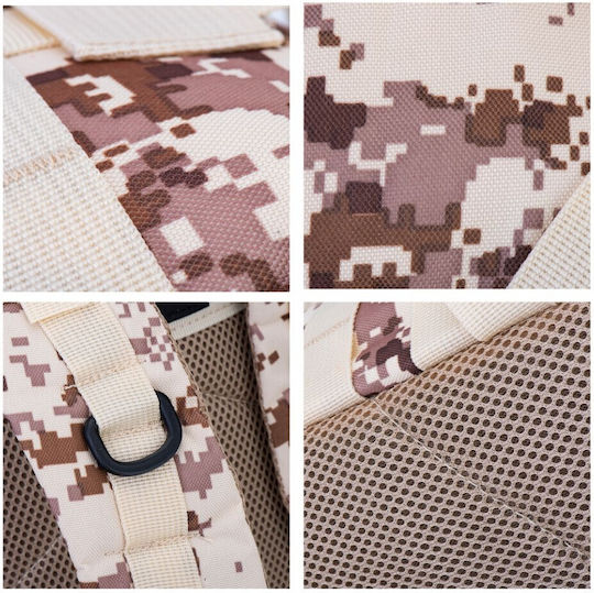 Forcell Militärischer Rucksack Rucksack Wüste 35Es