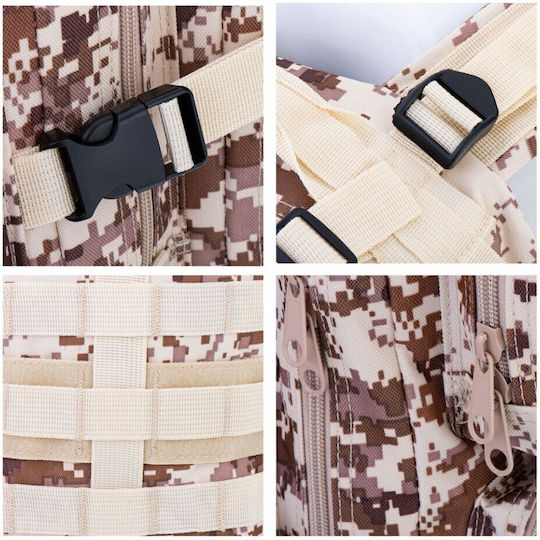 Forcell Militärischer Rucksack Rucksack Wüste 35Es
