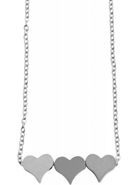 Akzent Set with Necklace & Earrings from Steel
