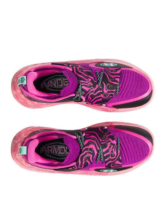Flow Futr X 4 Low Basketball Shoes Purple
