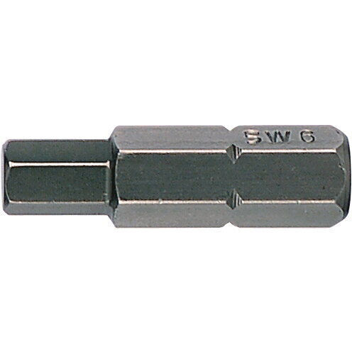 Set 10 Industrial Series Hex Bits C8 Hx6.0 32mm