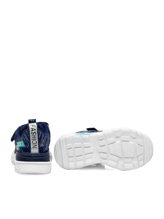 Παιδικά Sneakers με Σκρατς Μπλε