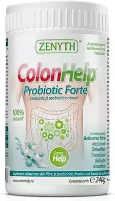 Zenyth Colon Help Probiotic Forte Συμπλήρωμα με Προβιοτικά & Πρεβιοτικά 240gr