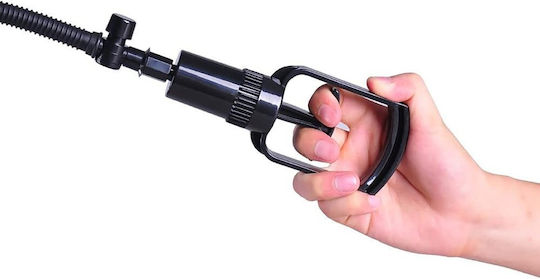 Smd Big Man Penis Enlargement Pump Silicone Vagina Sleve Αεραντλία Επιμήκυνσης Πέους Είσοδο Αιδοίου 25cm Black