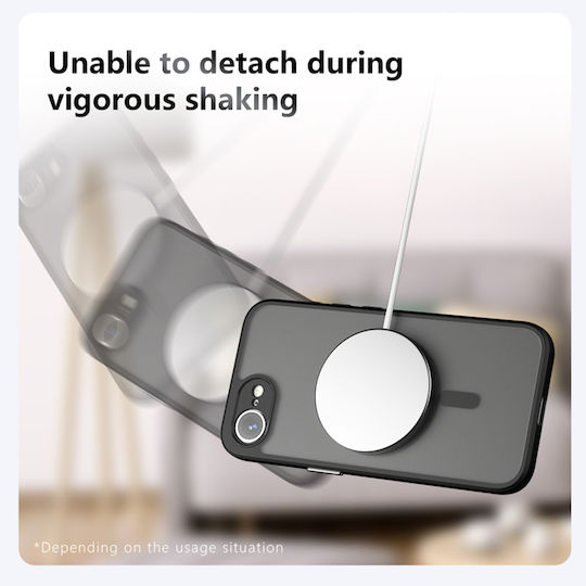Techsuit Purefrost Magsafe Back Cover Silicone Black (Galaxy Z Fold6)
