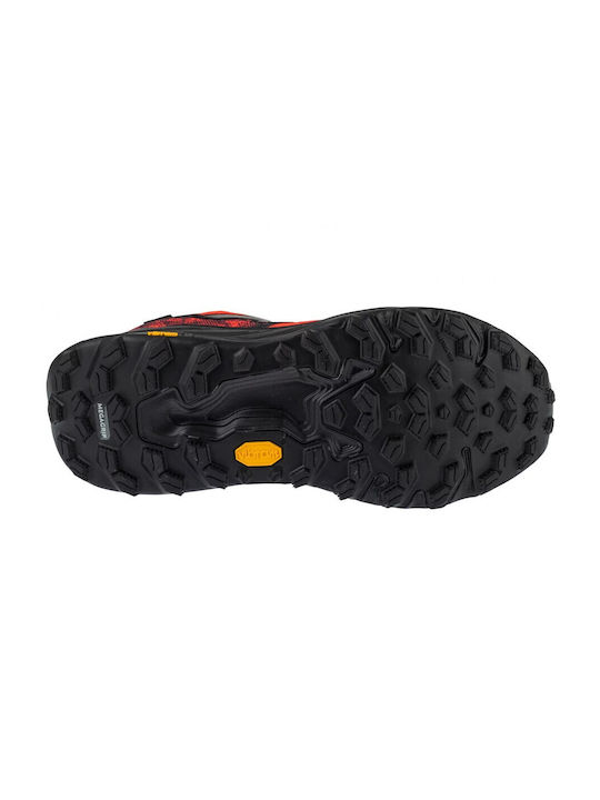 X Hierro Sport Shoes Trail Running Orange Waterproof with Gore-Tex Membrane