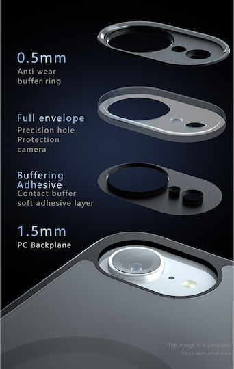 Techsuit Purefrost Magsafe Back Cover Silicone Black (Galaxy Z Fold6)