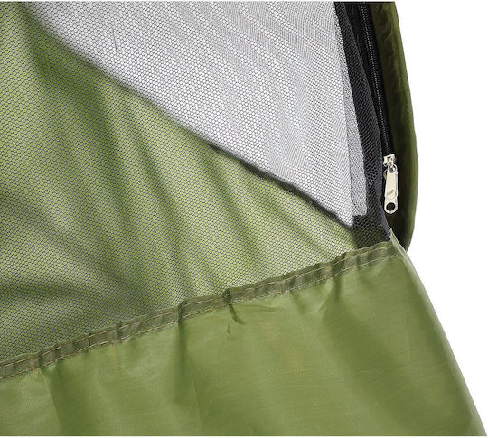 Self-Expanding Tent Insect Net Beach Camping 190x120x95 Cm Green