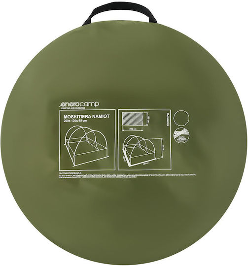 Self-Expanding Tent Insect Net Beach Camping 190x120x95 Cm Green