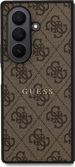 Guess Umschlag Rückseite Kunststoff / Silikon Braun (SAMSUNG Z Fold7, GUESS)