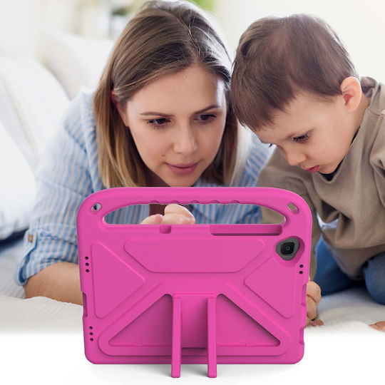 Sonique Jazzy Umschlag Rückseite für Kinder Fuchsie (Samsung Galaxy TAB A 10.1" 2019 T515/T510)
