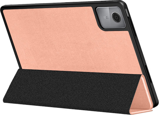 Sonique Smartcase Slim Flip Cover Ανθεκτική Ροζ Χρυσή (Lenovo Tab M11 11)