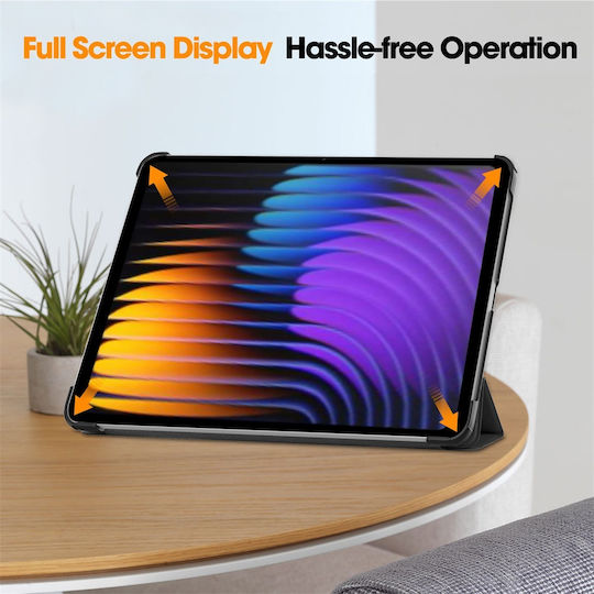 Sonique Smartcase Slim Flip Cover Durable Black (Xiaomi Pad 7 Pad 7 Pro)