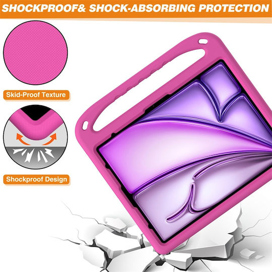 Sonique Jazzy Back Cover Pentru Copii Fucsia (iPad Pro 2024 13" / iPad Air 13" 2024/2025/2026)