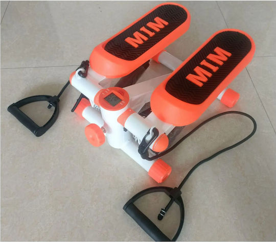 Coowoo CardioRise Mini Stepper mit Widerstandsbändern