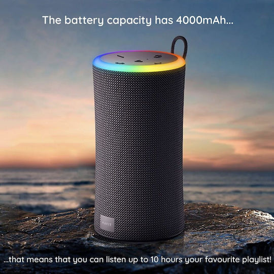 Havit SK833BT Ηχείο Bluetooth 10W με Ραδιόφωνο και Διάρκεια Μπαταρίας έως 10 ώρες Μαύρο