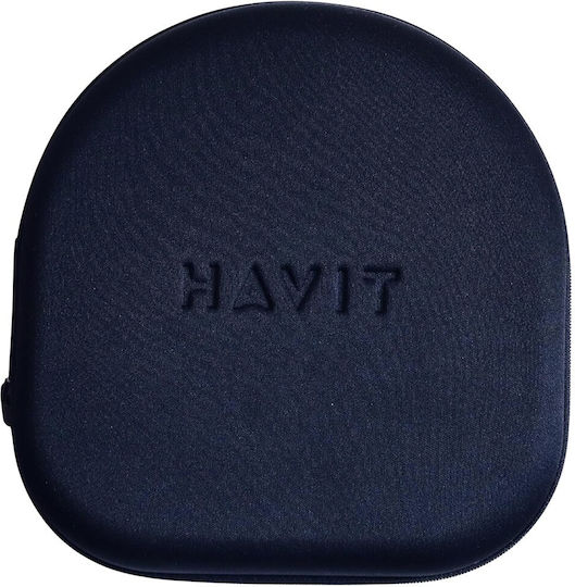 Havit H655BT Pro Ασύρματα / Ενσύρματα Over Ear Ακουστικά με 80 ώρες Λειτουργίας Μαύρα