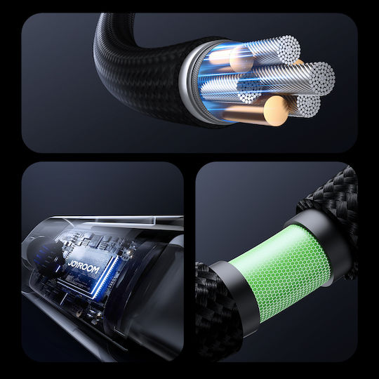 Joyroom Series USB-C zu Lightning Kabel 30W Schwarz 1.2m