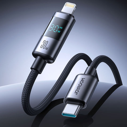 Joyroom Series USB-C zu Lightning Kabel 30W Schwarz 1.2m