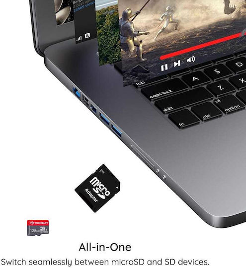 Techsuit microSDHC 32GB Клас 10 10MB/s с адаптер
