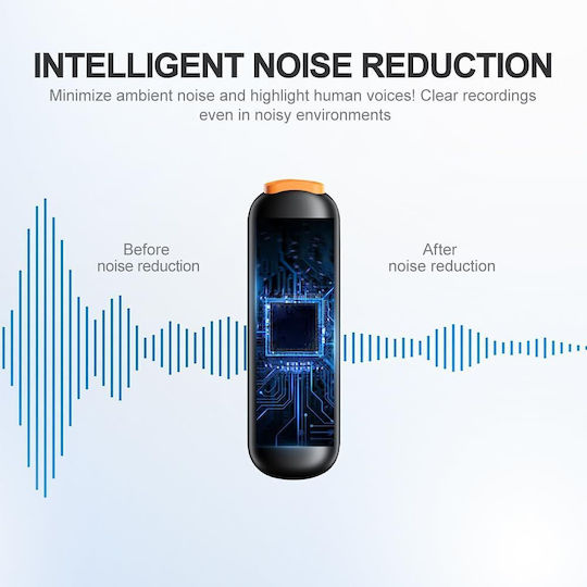 Ledgo 518C Wireless Microfon Πέτου, Clip On pentru Mobil