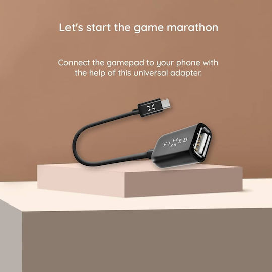 Fixed Конвертор USB-C Мъжки в USB-A Женски