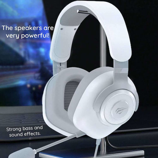 Havit H2230U Over Ear Gaming Headset with Connection USB White