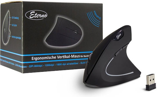 Inter-Tech Eterno M-230 Ασύρματο Ποντίκι Μαύρο