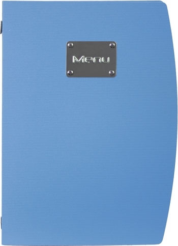 Securit Menü-Halter in Hellblau Farbe 34x25.5 cm Rio Range