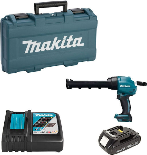 Makita Battery Silicone Glue Gun 18V 1x2Ah