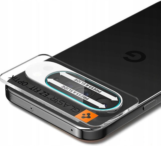 Spigen Optik EZ Fit 2-pack Kameraschutz Gehärtetes Glas Transparent für das Google Pixel 10 Pro