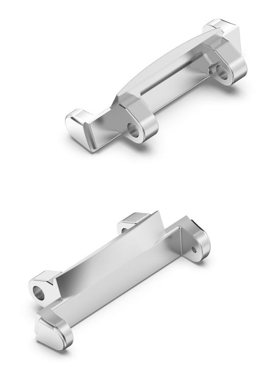 Amazfit Active Edge A2212 1 Paar Metallarmbänder Silber