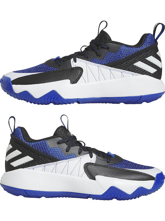 Dame Certified Low Basketball Shoes Royal Blue / Cloud White / Core Black