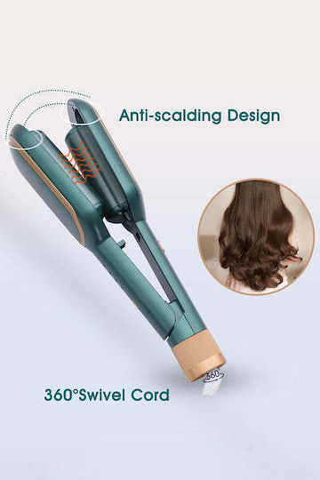 Ceramic Electric Brush for Straightening and Curls Hair and Beard