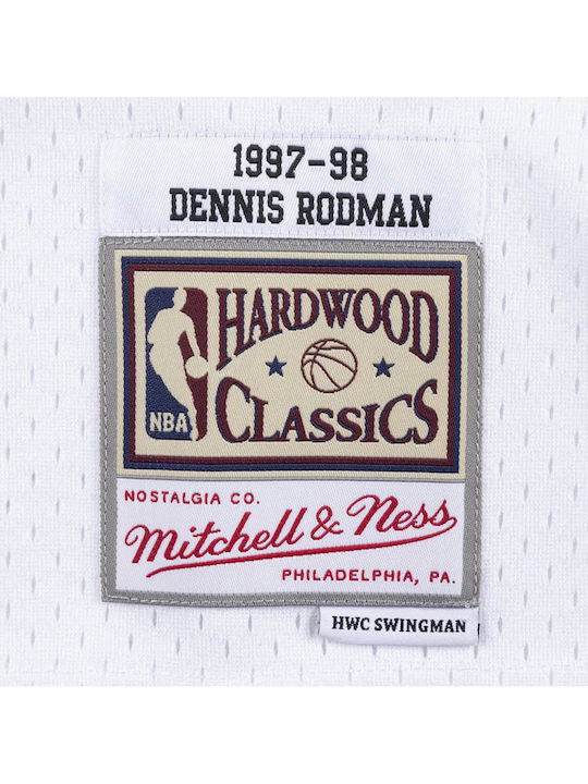 Chicago Bulls Road 1997-98 Dennis Rodman Swingman Jersey Ανδρική Φανέλα Εμφάνισης Μπάσκετ