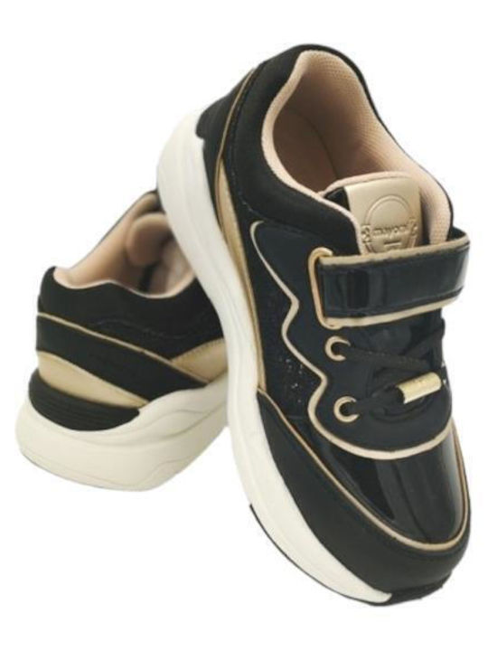 Παιδικά Sneakers με Σκρατς Μαύρα