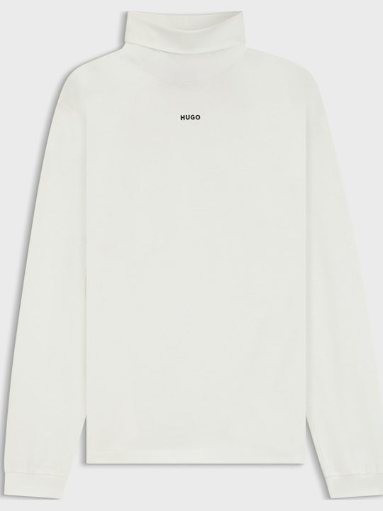 Daporollo Long Sleeve White Blouse