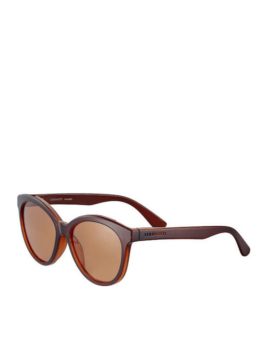 Serengeti Sunglasses Brown with Acetate Frame & Brown Lens Serengeti Sunglasses Brown with Acetate Frame & Brown Lens