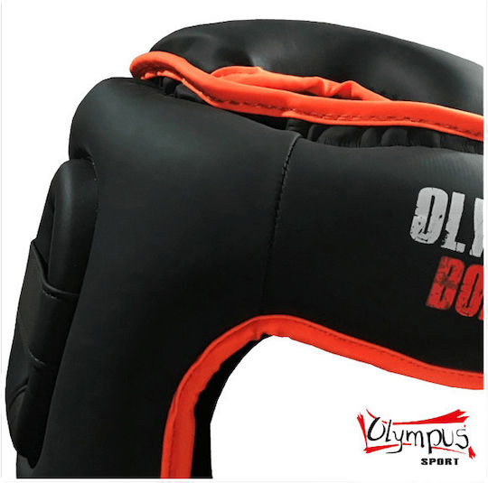Olympus Sport lse Matt Boxhelm Erwachsene Offenes Gesicht Orange