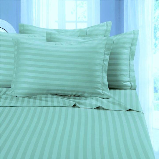 Kotonia Home Module Cu Plic De Acoperire Verde Mentă 50x70cm Fete De Pernă
