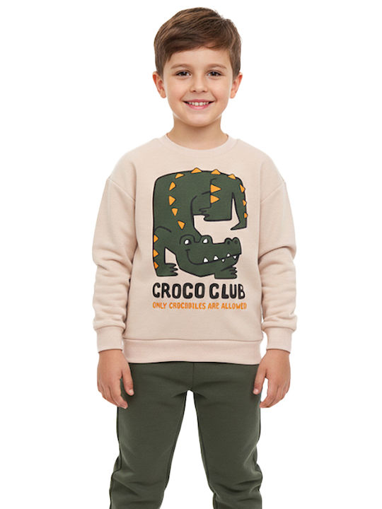 Trax Kids Sweatpants Set Biscuit