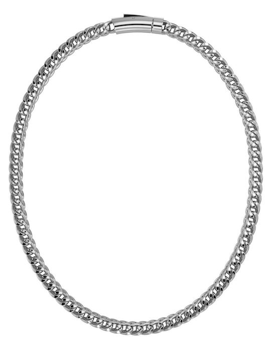 Edblad Chain Neck made of Stainless Steel Wide Thickness 6mm and Length 43cm
