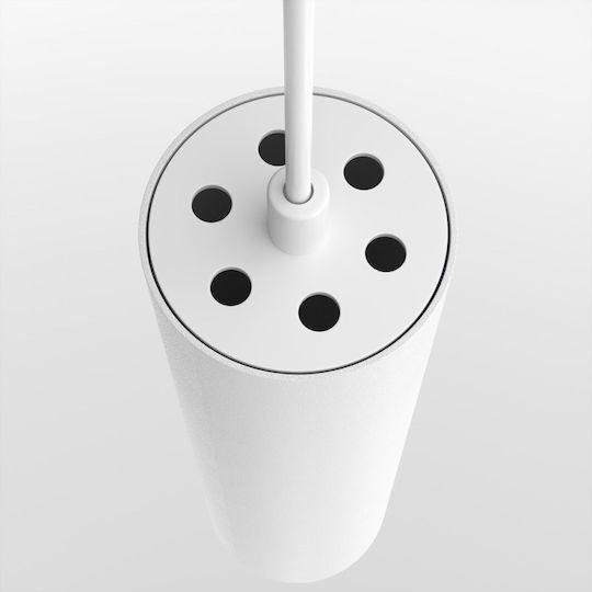 Maytoni Pendant Light White LED with Warm to Cool White Light Rail