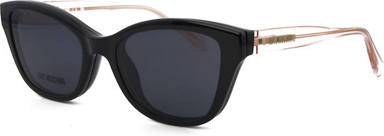 Love Moschino Prescription Eyeglass Frames Acetate Women's Tortoise